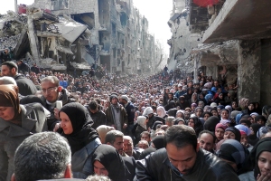 entvölkerung syriens